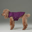 Reversible Dog Vest Jacket - Purple Caramel