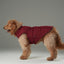 Reversible Dog Vest Jacket -  Red Brown
