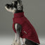 Reversible Dog Vest Jacket -  Red Brown