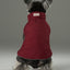 Reversible Dog Vest Jacket -  Red Brown