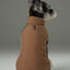 Reversible Dog Vest Jacket -  Red Brown