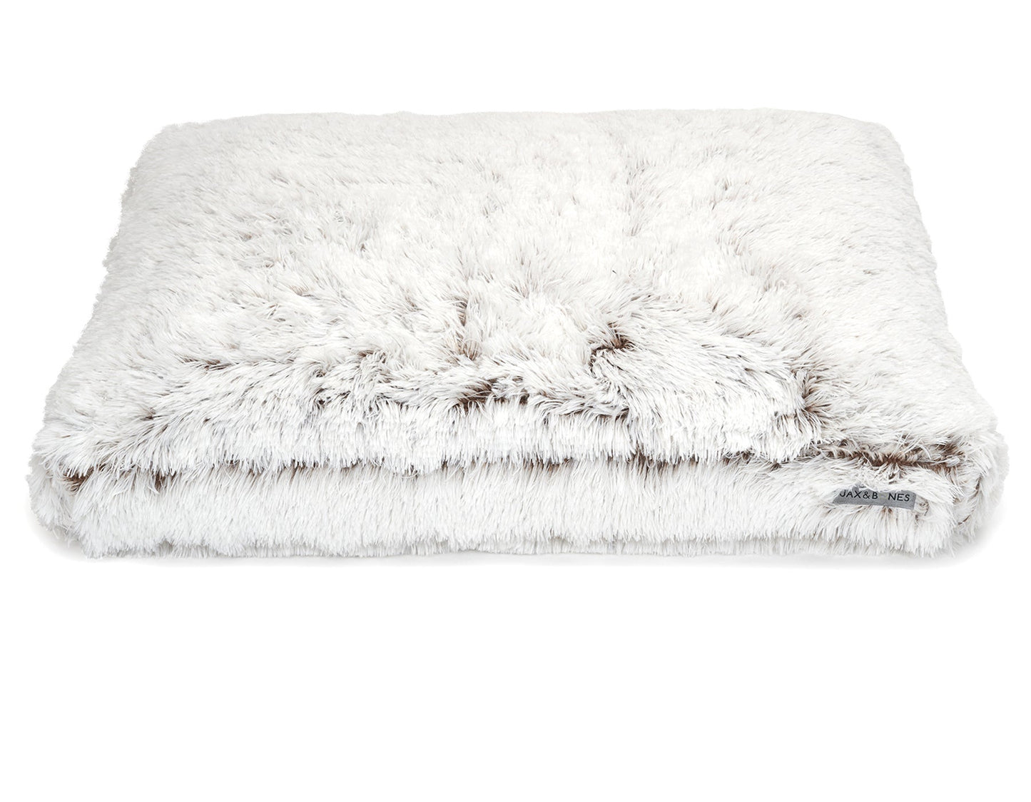 Arctic Shag Rectangular Faux Fur Dog Pillow Bed