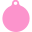 Pink Camo HD Dog ID Tag