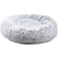 Mr. Peanut's 28" OrthoPlush® Pet Bed - Snowflake White Two Tone