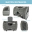 Mr. Peanut's Monterey Series Airline Compliant Horizontal Backpack Pet Carrier