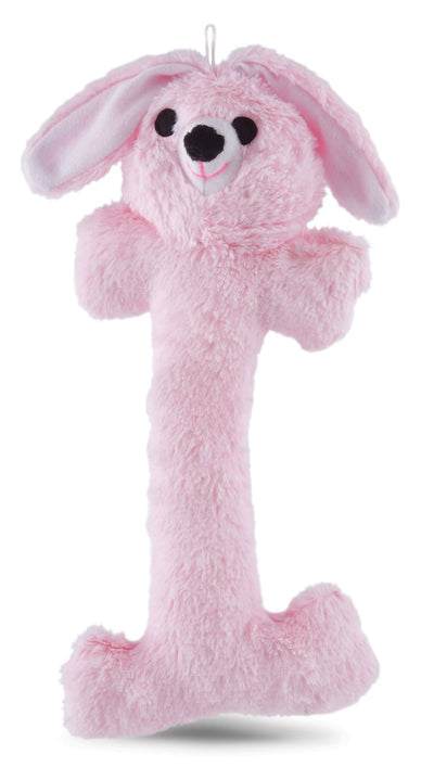 Jeffers Plush Bunny Bone Dog Toys with Squeakers, 14"H