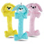 Jeffers Plush Bunny Bone Dog Toys with Squeakers, 14"H