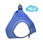 Plush Step In Air Mesh Harness - Cornflower (Front D-Ring)