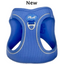 Plush Step In Air Mesh Harness - Cornflower (Front D-Ring)