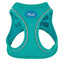 Plush Step In Air Mesh Harness - Turquoise