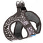 Plush Step In Glitter Glow Harness - Gunmetal