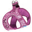 Plush Step In Glitter Glow Harness Pink