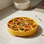 Sunflower Softie eTray Slow Feeder Dog Bowl | Soft Shallow Lick Mat | Yellow & Purple | USA Made
