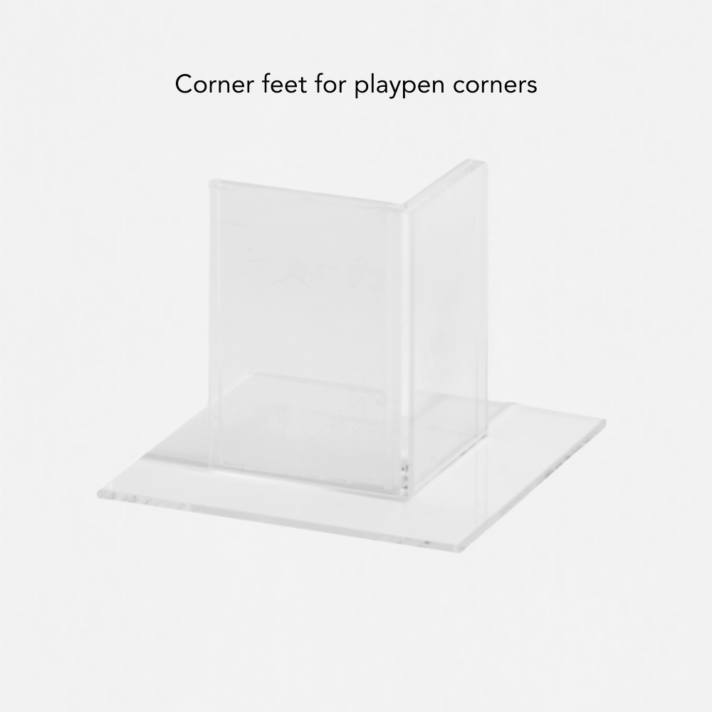 Add-on or Replacement Feet for Playpens