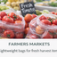 Produce Bags on Roll – 100 Count | Clear | 14" x 17" | Reusable Style | Made in USA | beyondGREEN