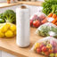Produce Bags on Roll – 100 Count | Clear | 14" x 17" | Reusable Style | Made in USA | beyondGREEN