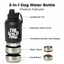 WildSip 3-in-1 Dog Water Bottle