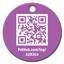 PetHub QR Pet ID Tag – Classic Aluminum