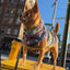 Purple Woodstock Dog Sweater