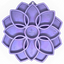 Mandala Softie eTray Shallow Slow Feeder Dog Bowl with Suction Cups |  USA Made