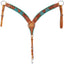 Rafter T Painted Cactus Breast Collar, Horse