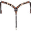 Rafter T Peppered Hide Breast Collar