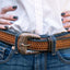Rafter T Peppered Hide Ladies' Belt