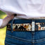 Rafter T Peppered Hide Ladies' Belt
