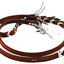 Rafter T Plaited Barrel Racing Reins
