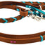 Rafter T Plaited Barrel Racing Reins