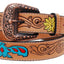 Rafter T Thunderbird Ladies' Belt, Brown