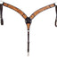Rafter T Tooled Sunflower with Buckstitch Contoured Breast Collar