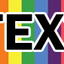 Personalized Rainbow Stripes Dog Collar