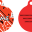 Bandana Red HD Dog ID Tag