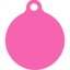 Red Hearts HD Dog ID Tag