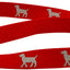 Jeffers Reflective Hound Series Nylon Dog Leash, 1" x 4'