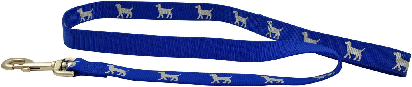 Jeffers Reflective Hound Series Nylon Dog Leash, 1" x 4'