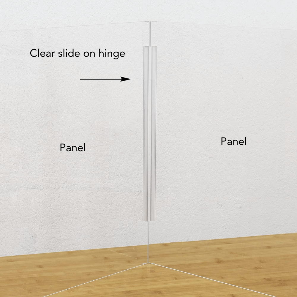 Add-On Replacement Panel/Hinge  (For Low Zig Zag Gate)