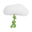 Country Living Retro Army Jeep Plush Dog Toy with Squeaker & Rope, 13 × 11 in