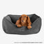 Signature Bed in Charcoal Gray