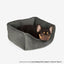 Signature Bed in Charcoal Gray