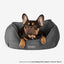Signature Bed in Charcoal Gray