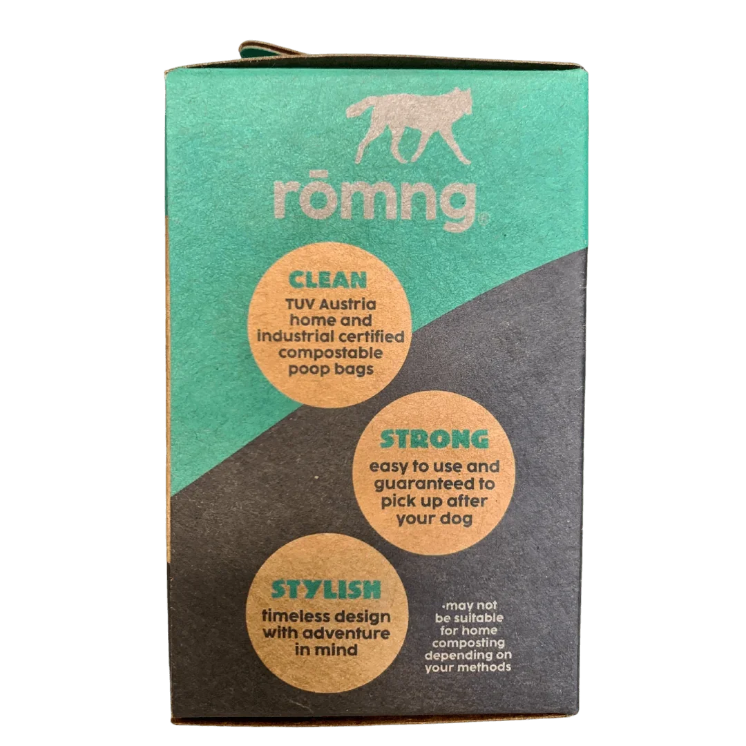 compostable plant-based dog poop bags starter pack