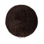 Round Stripe Pet Bed with Fur