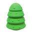 Christmas Tree Dog Toy - Durable Rubber Chew Toy for Large Dogs | USA Made