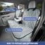 Rear Seat Cover for Fold Down Seats - No Hammock - XL