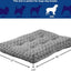 Midwest Ombre Swirl Pet Bed Gray 40x27 Fits 42"Crate