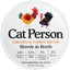 Cat Person Cat Shredded Chicken & Turkey In Broth 2.75oz