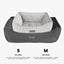 Signature Bed in Charcoal Gray