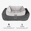 Signature Bed in Pearl Gray